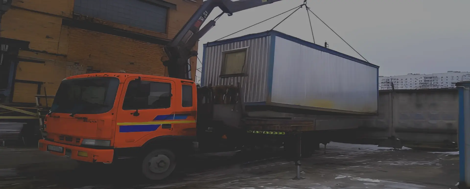 Получить уникальное предложение по перевозке негабаритного вагончика грузовым транспортом по России из Лахденпохьи с гарантией безопасности